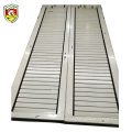 Bahamas style commercial building powder coated aluminium alloy louver blade adjustable exterior shutters